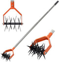 67in Garden Cultivator with Tempered Spring Steel Tines by CKLT
