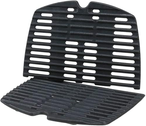 Uniflasy 7645 Cast Iron Grill Grates for Weber Q200 Q220 Q2000 Q2200 Q2400 - Image 2