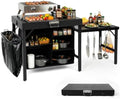 Outdoor Cooking Station for Camping,Grill Table for Blackstone Griddle by EEASTSTORM
