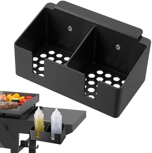 Hohean BBQ Magnetic Bottle Holder, Compatible with Blackstone Griddle by Hohean