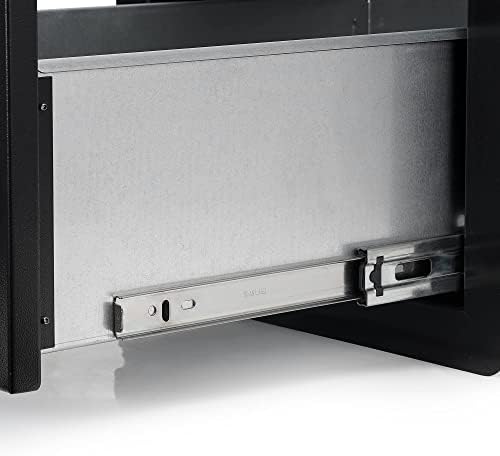 Stanbroil Triple Access Drawers for Outdoor Kitchen, Black Steel - Image 6