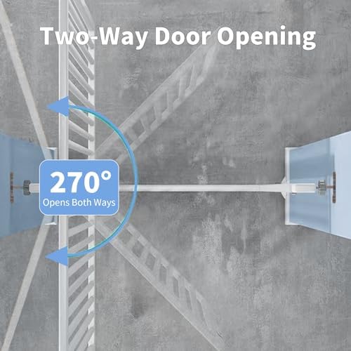 YZHDUXIU 71" Extra Tall Cat Gate, 48" Extra Wide Adjustable Gate - Image 6