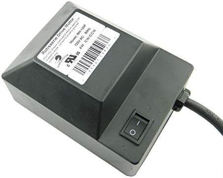 CHANCS Universal Grill rotisserie Motor,Grill Electric Replacement Rotisserie Motor,BBQ 110V AC 120V 4W 2/2.4RPM CW/CCW for Rotisserie Roaster by CHANCS