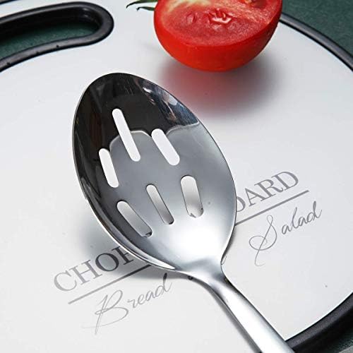 Berglander Stainless Steel Slotted and Basting Spoon, Heat Resistant, Non-Stick, Dishwasher Safe, Easy to Clean - Image 5