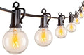 Brightown Outdoor String Lights 55FT Patio Lights with 50 Edison Glass Bulb by Brightown