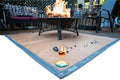 Fireside Outdoor Portable Fire Pit Mat for Under Grills - Under Grill Mats for Outdoor Grill Deck Protector, Solo Fire Pit Accessories, Fireproof Mats, BBQ Pits, Firepit - Ember Mat, 67"x60" by FIRESIDEOUTDOOR