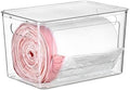 Vtopmart 1 Pack Clear Trash Bag Holder, Stackable Garbage Bag Dispenser by Vtopmart