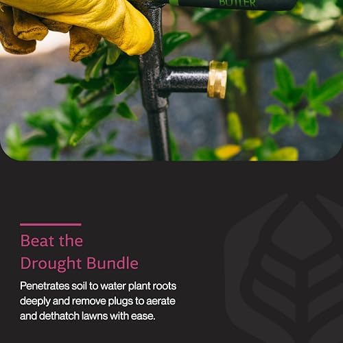 Yard Butler Aerator & irrigator Bundle, Cushioned & Long Handle - Image 2