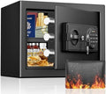 1.2 Cu Ft Small Safe Box for Home with Digital Keypad and Key Lock by HOME