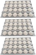 BBQ Future Grill Replacement Parts for Alfresco Gas Grill, Ceramic Briquettes Tray for Alfresco ALX2-30, ALX2-42, ALX2-56 Series Gas Grills, Heat Plate with 24pcs Ceramic Briquettes, 3 Pack by BBQFuture