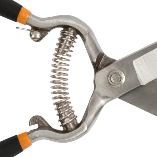 Fiskars 5" Forged Grass Shears, Handheld Grass Clippers for Lawn & Garden - Image 4