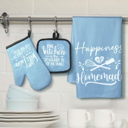 Sratte 6 Pcs Kitchen Decor Accessories Set, Kitchen, Light Blue - Image 2