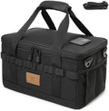 Tactical Camping Storage Bag 18L Utility Tote Bag Camp Kitchen and Trunk Organizer (Black) by Lemubeane