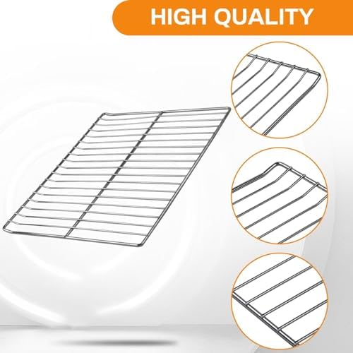 Cooking Grate Replacement Part for Masterbuilt 30 Inch Electric Smoker, 14.6" x 12.2" Grill Grids, Smoker Grates for Masterbuilt MB20071117, 20071117, MB20073519, MB26073519, MB20070421, 3 Pack - Image 4