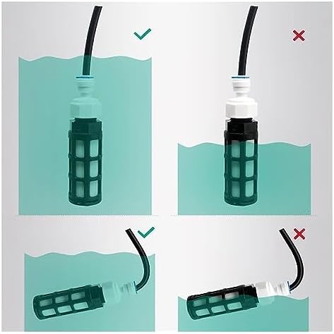 Outdoor Misting Cooling System Kit with 12v Pump,Mister System for Outside Patio with Brass Sprayers,Garden Cooling System DIY Micro Drip Irrigation System(Color:Nero,Size:12m/39.3ft) - Image 4