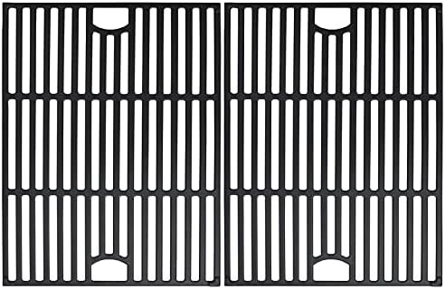 Grill Grates for Nexgrill Replacement Parts 5 Burner 720-0888N 720-0888,17 Inch Cast Iron Cooking Grate Replacement for Nexgrill 4 Burner 720-0830H 720-0830X 720-0888S 720-0783W for Nexgrill 5 Burner by Uniflasy