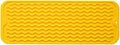 MicoYang Silicone Dish Drying Mat for Multiple Usage,Easy clean,Eco-friendly,Heat-resistant Silicone Mat for Kitchen Counter,Sink,Bar,Bottle,or Cup Yellow M 17 inches x 6 inches by MicoYang