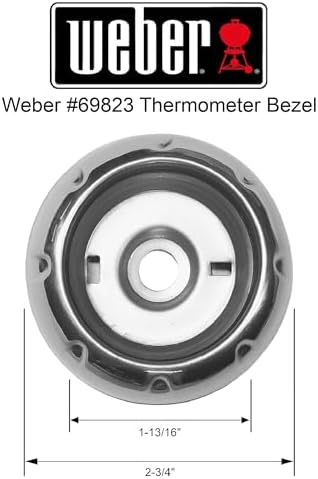 Weber 69823 Spirit Gas Grill Replacement Thermometer Bezel - Image 3