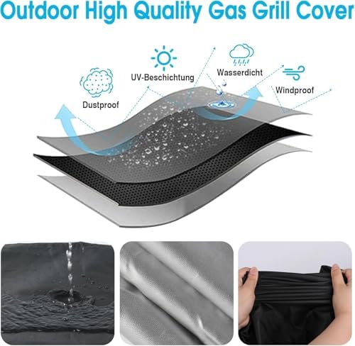 Waterproof Prep Table Cover for Patio Grill Dining Cart - Image 3