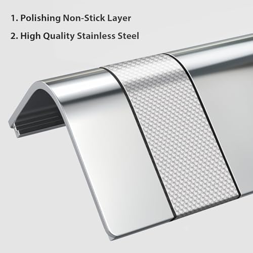 Uniflasy 463365021 Grill Grates Heat Plates Kit for Char-Broil Performance - Image 2