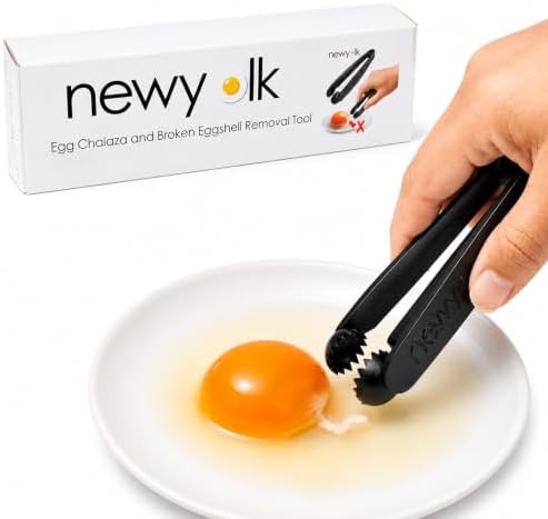 The Original Egg Tool. Engineered to instantly pick up that nasty glob of chalaza membrane off egg yolks. Picks up broken eggshell fragments with ease. Essential Kitchen Tool for food competitions. by newyolk