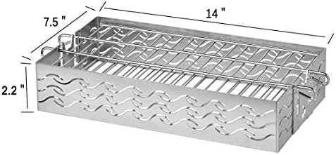 Charkettle Stainless Steel Rotisserie Ring Kit and Stainless Steel Flat Spit Rotisserie Grill Basket - Image 5