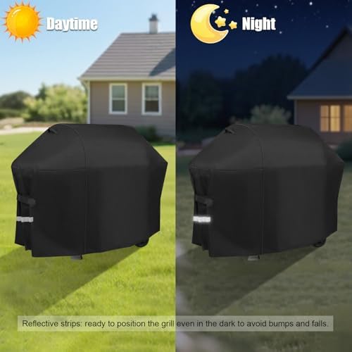58 Inch Grill Cover for Weber Genesis/Genesis II 300 Series Grills - Image 6