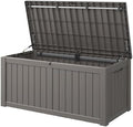 KAMABOKO Outdoor Storage Box, 150 Gallon Deck Box Outdoor Waterproof by KAMABOKO