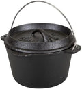Stansport Pre-Seasoned Cast Iron Dutch Oven by Stansport
