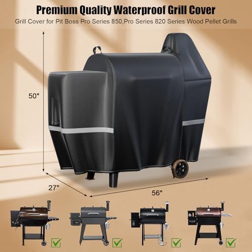 Grill Cover for Pit Boss 850 DX,820 Competition Series,Z Grill 700 - Image 2