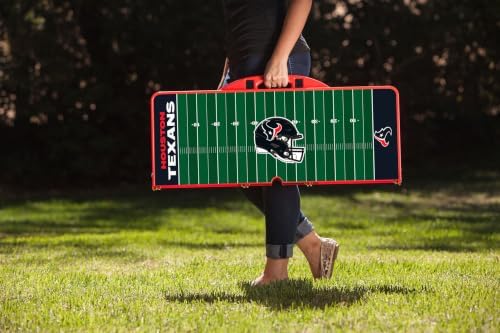 Picnic TIME NFL Football Field Folding Picnic Table, Camping Table, Outdoor Table with Umbrella Hole - Image 2