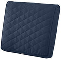 Classic Accessories Montlake FadeSafe Water-Resistant 25 x 22 x 4 Inch Wide Back Patio Quilted Lounge Cushion, Navy by ClassicAccessories