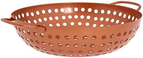 Outset QN70 Round Grill Wok, Copper Non-Stick - Image 5