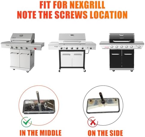 Hisencn 3.6'' Thermometer Replacement for Nexgrill 720-0830A 720-0882A - Image 3