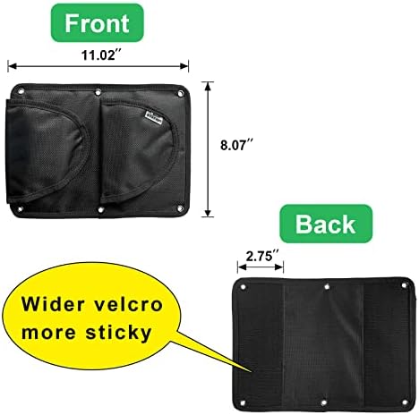 Pistol Holder Magazine Pouch for Gun Safe Organizer,Reinforced Pistol Holster Magazine Holders Combination for Gun Cabinet Gun Safe Accessories Storage - Image 2