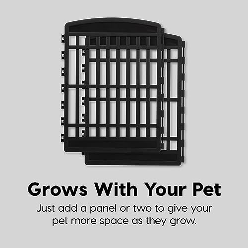 IRIS USA Playpen Panels, Extension Set, Black - Image 4