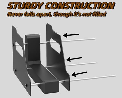 HEKAGURA Pistol Rack for Gun Safe, Can Hold up to 4-8 Pistols, with Foam Protection to Prevent Scratches on The Guns for Revolvers, Glock 17 19 23 Gun Safe Accessories - Image 4