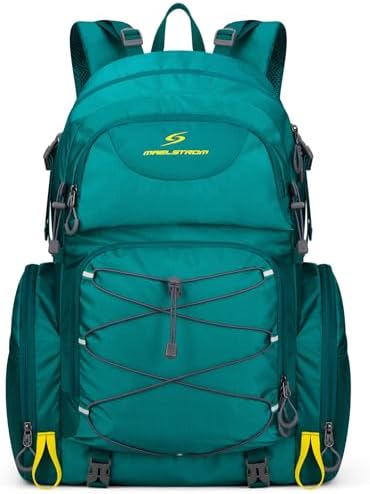 Maelstrom 40L Waterproof Hiking Backpack, Lightweight Travel Daypack by Maelstrom