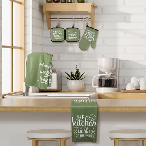 Sratte 6 Pcs Kitchen Decor Accessories Set, Kitchen, Green - Image 2