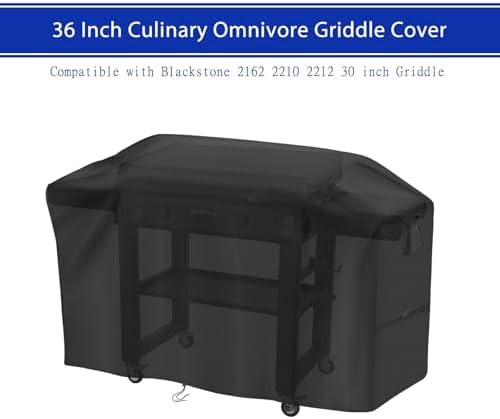 Grill Cover 36 inch for Blackstone Model 2162 36" Culinary Omnivore Griddle - Image 3