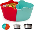 Magikichen Silicone Crock pot Divider for 6-7 QT, Reusable Liner by Magikichen