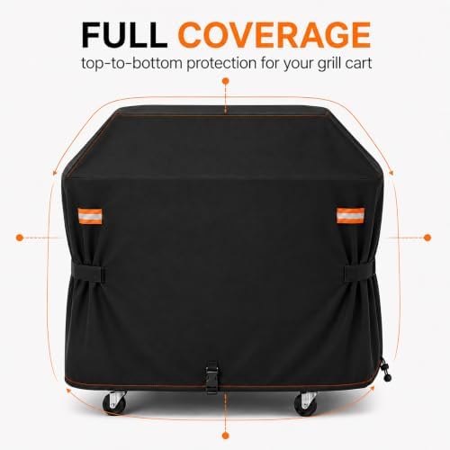 Grill Cover for Char-Broil Commercial 2 Burner Grill Griddle 463657524 - Image 7