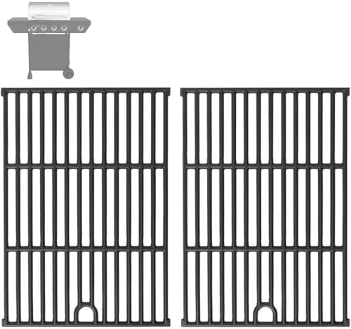 Grill Parts for Nexgrill 4 Burner 720-0925 720-0925P 720-0925PG,Grill Grate for Nexgrill 720-0925P Replacement Parts 720-0340 720-0718A Grate for Charbroil 463352521 463351021 by BBQration