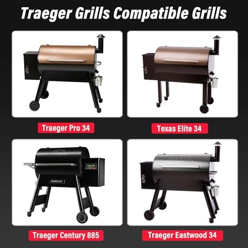 Utheer Folding Front Shelf for Traeger Pro 34, Century 885, Texas Elite 34 - Image 3