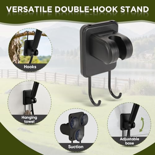 Ann Katy Portable Camping Shower Pump,Rechargeable Electric Outdoor Shower - Image 5