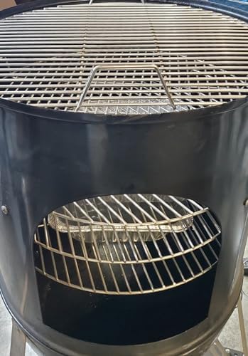 Hunsaker 22.5" WSM Adjustable Grate System - Expand with Up to 5 Grates. Heavy-Duty for Lasting Durability, Boosted Cooking Area for Weber Smokey Mountain Enthusiasts. Great WSM Add-on! - Image 5