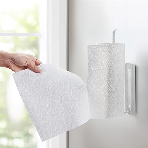 Magnetic Paper Towel Holder,Stainless Steel Paper Towel Holder 12”(L) x 3”(H) for Refrigerator Grills Griddles RVs Tailgates,Fit Most US Paper Roll - Image 3