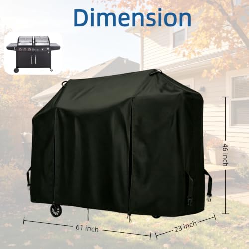 Propane Gas Grill and Griddle Combo Cover for Green Party for MFSTUDIO - Image 2