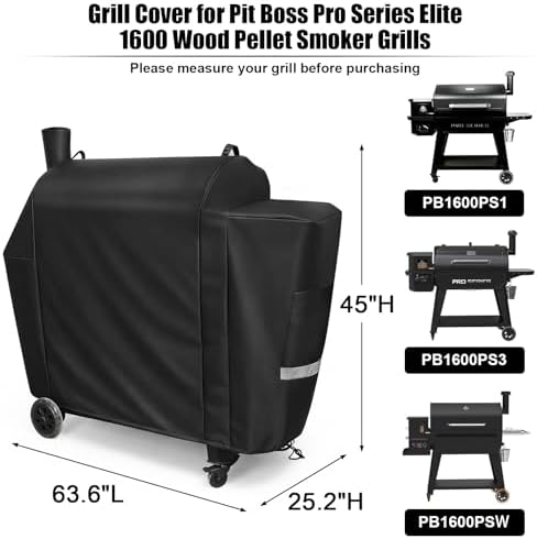QuliMetal Grill Cover for Pit Boss Competition Series 1600 - Image 2