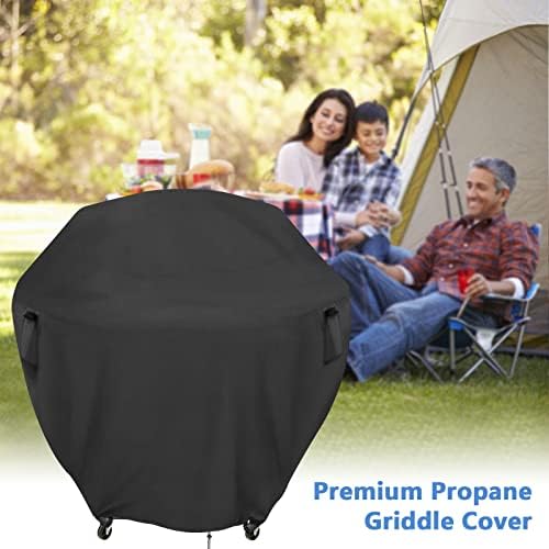 Round Gas Grill Cover for 30" Cuisinart 360 XL CGG-999 Griddle Outdoor - Image 6
